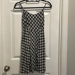 Black spaghetti strap dress